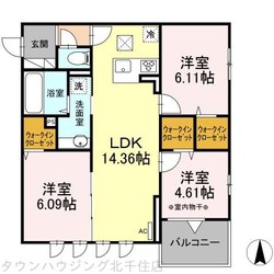 Marshallの物件間取画像